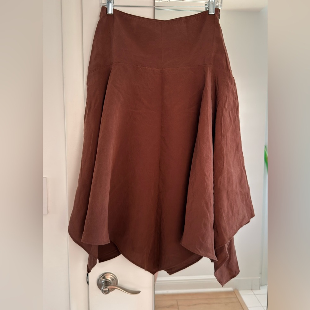 Zara chocolate brown Women's Skirt